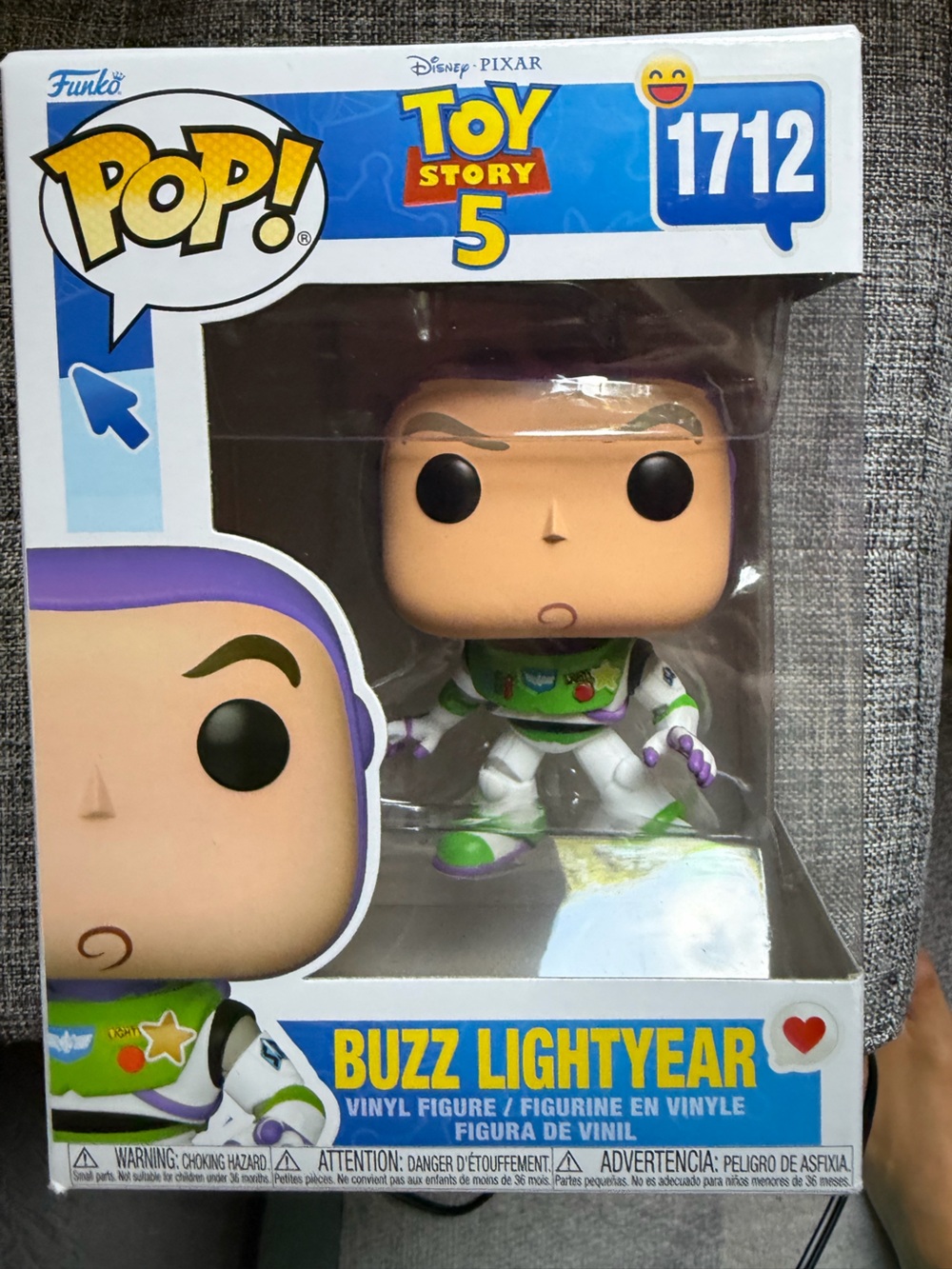 Funko Pop! Buzz Lightyear Vinyl Figure - White, Green, Purple